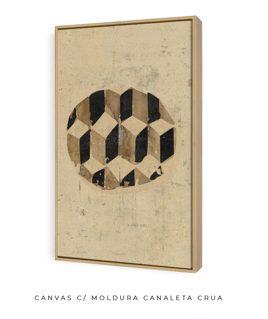 Quadro Decorativo Geometria Primitiva