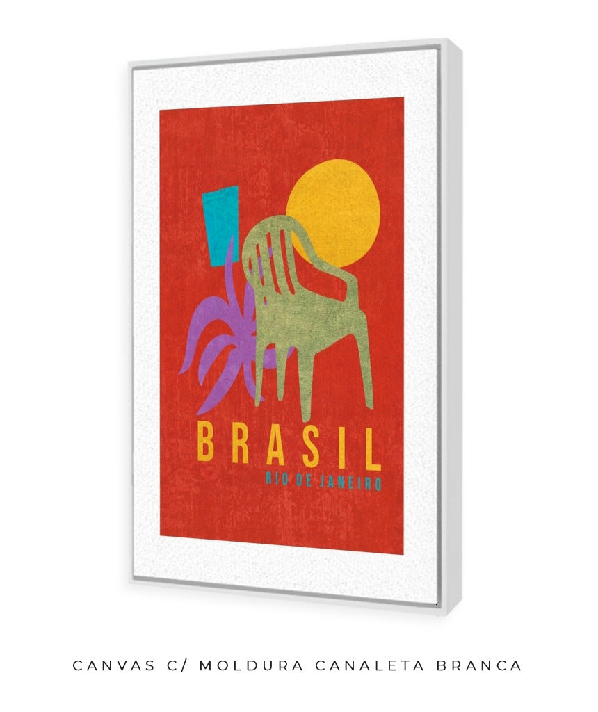 Quadro Decorativo Rio de Janeiro - Brasil