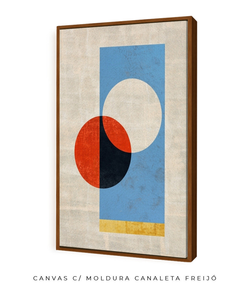 Quadro Decorativo Geometria Cor