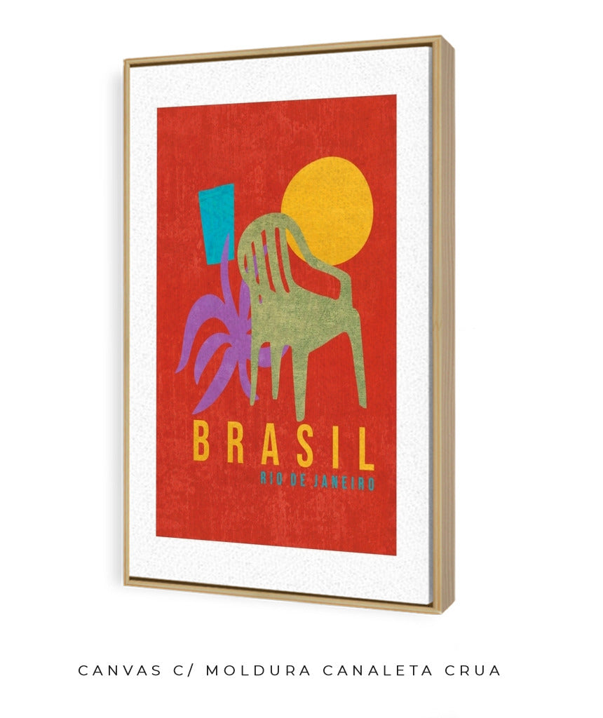 Quadro Decorativo Rio de Janeiro - Brasil