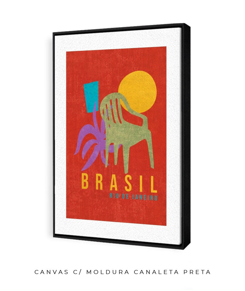 Quadro Decorativo Rio de Janeiro - Brasil