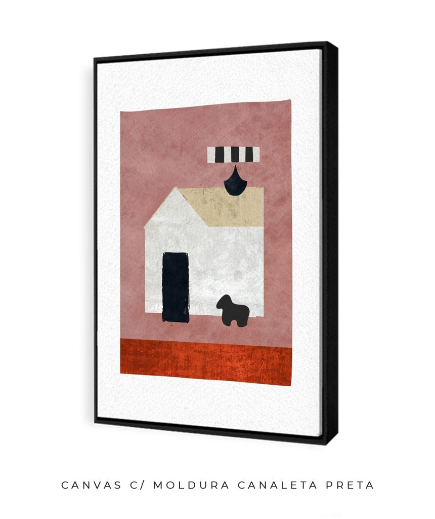 Quadro Decorativo Casinha 2