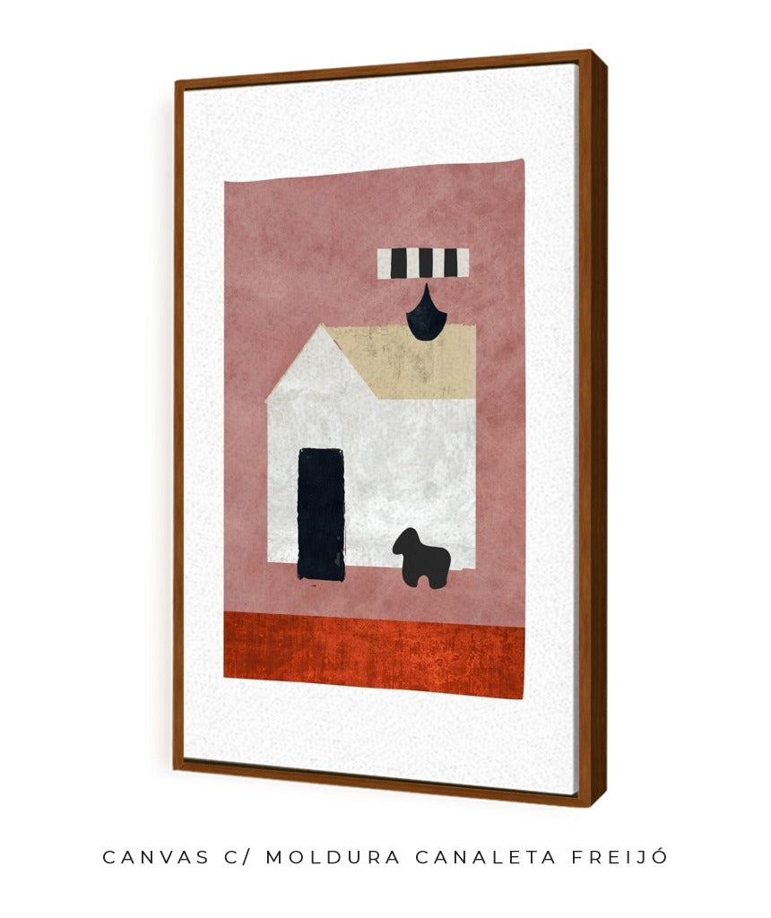 Quadro Decorativo Casinha 2