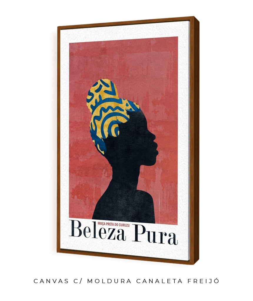 Quadro Decorativo Beleza Pura Magenta