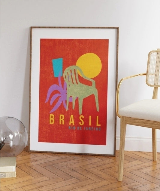 Quadro Decorativo Rio de Janeiro - Brasil