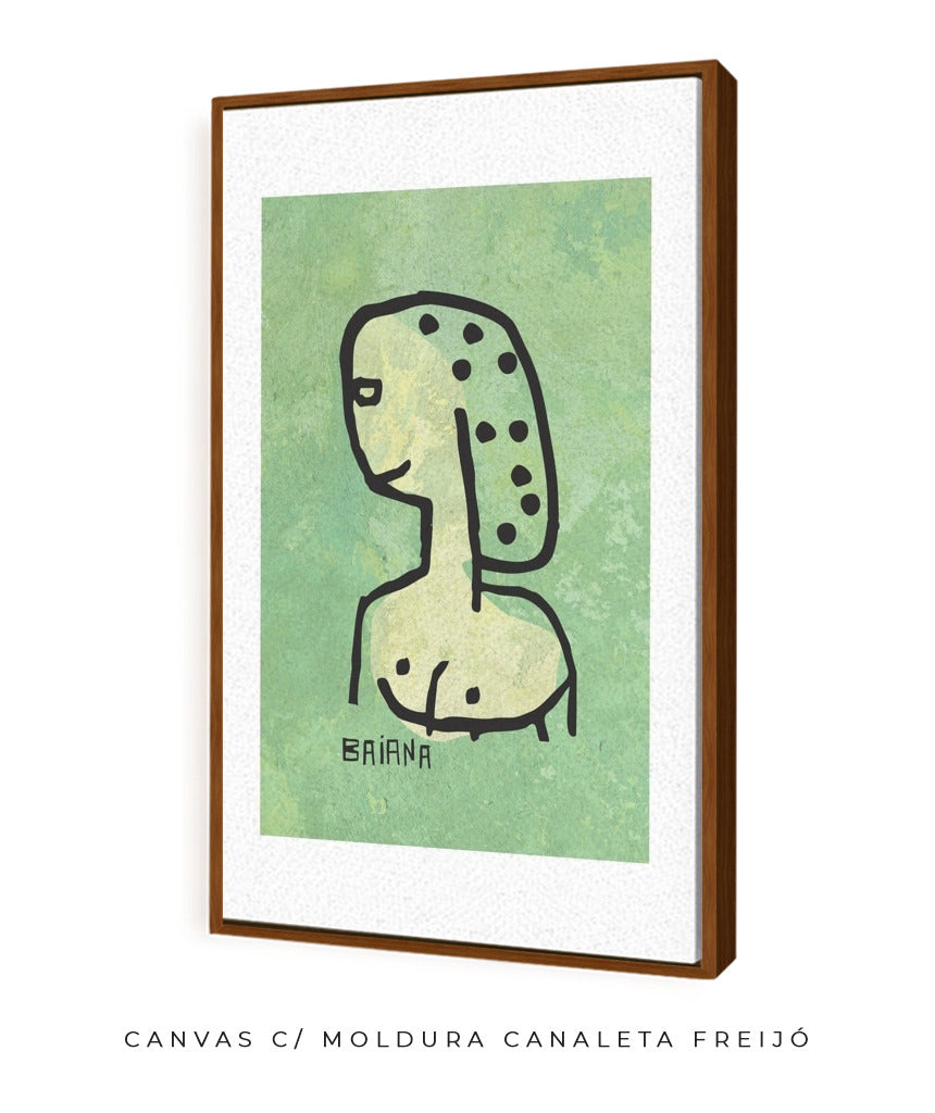 Quadro Decorativo Baiana