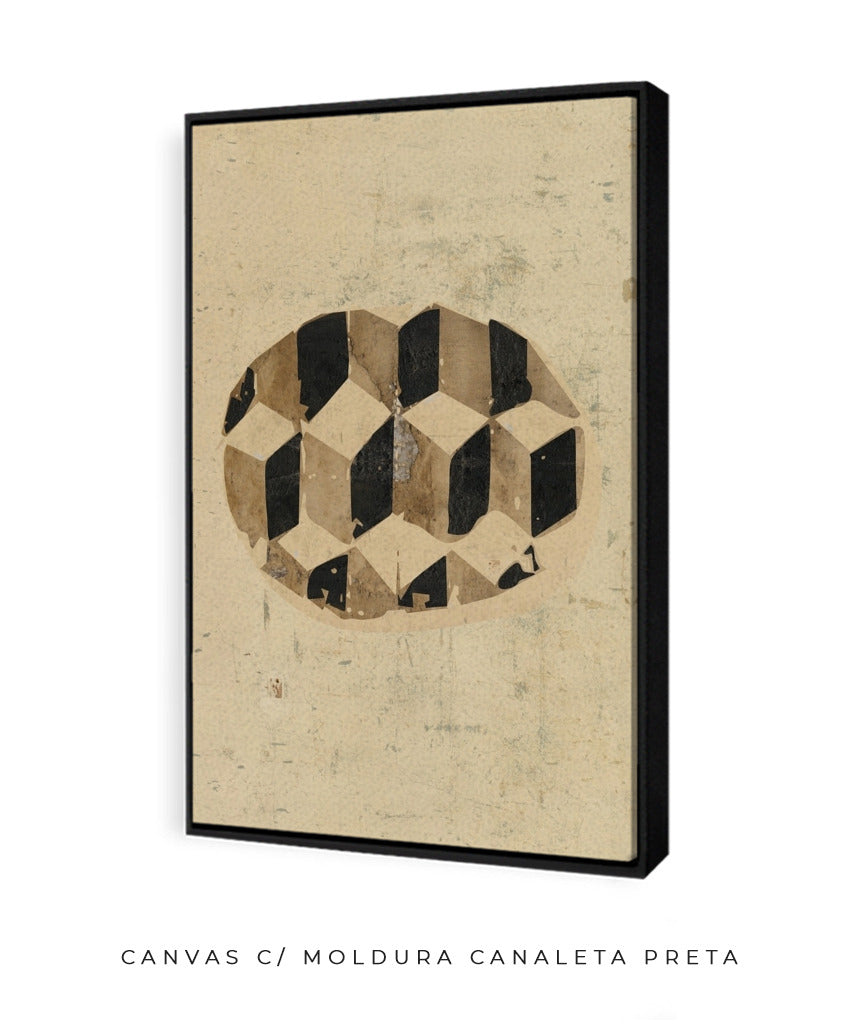 Quadro Decorativo Geometria Primitiva