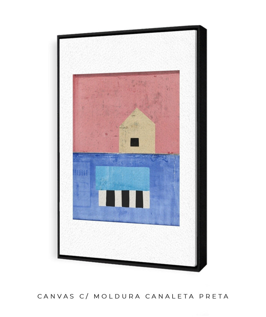 Quadro Decorativo Casinha