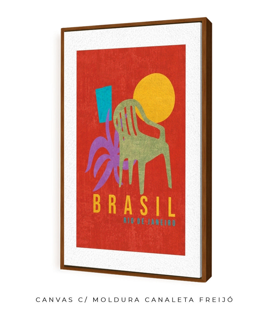 Quadro Decorativo Rio de Janeiro - Brasil