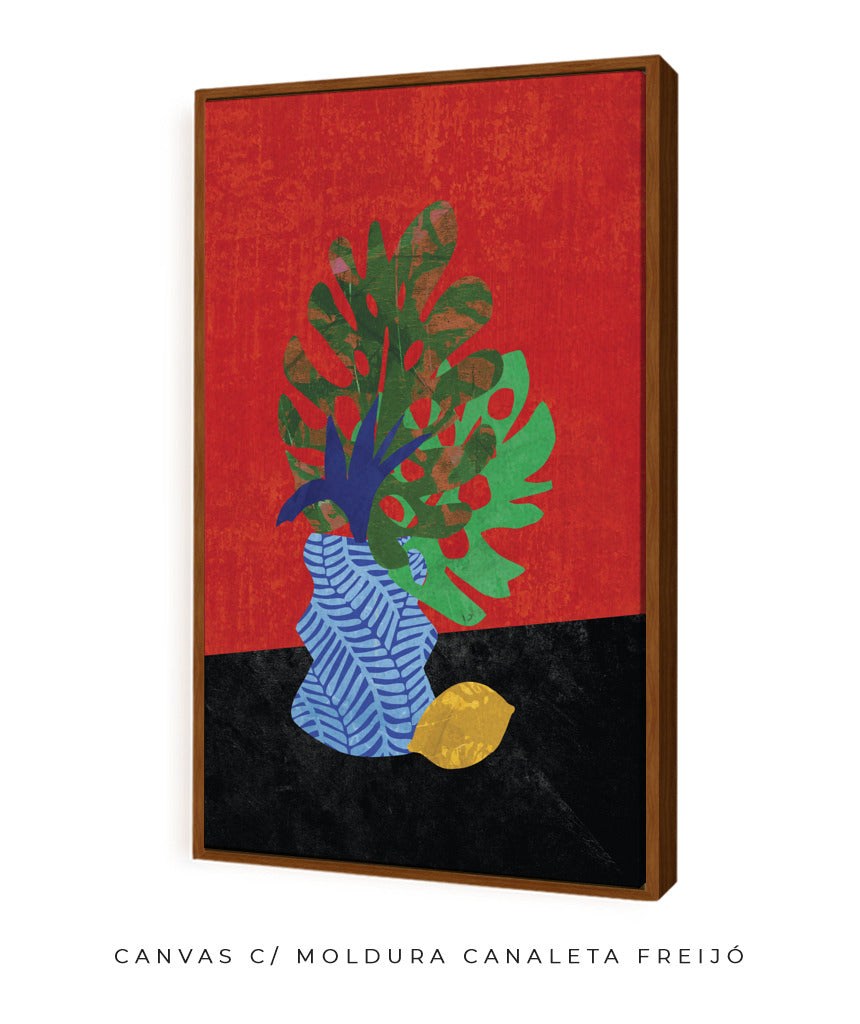 Quadro Decorativo Vermelho