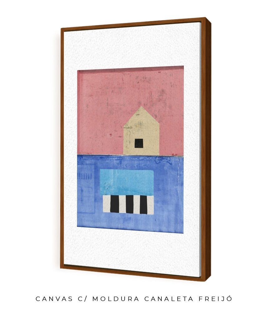 Quadro Decorativo Casinha