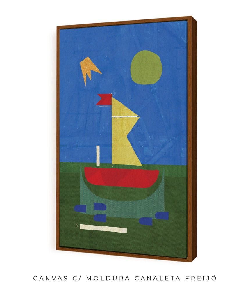 Quadro Decorativo Barco em Alto Mar